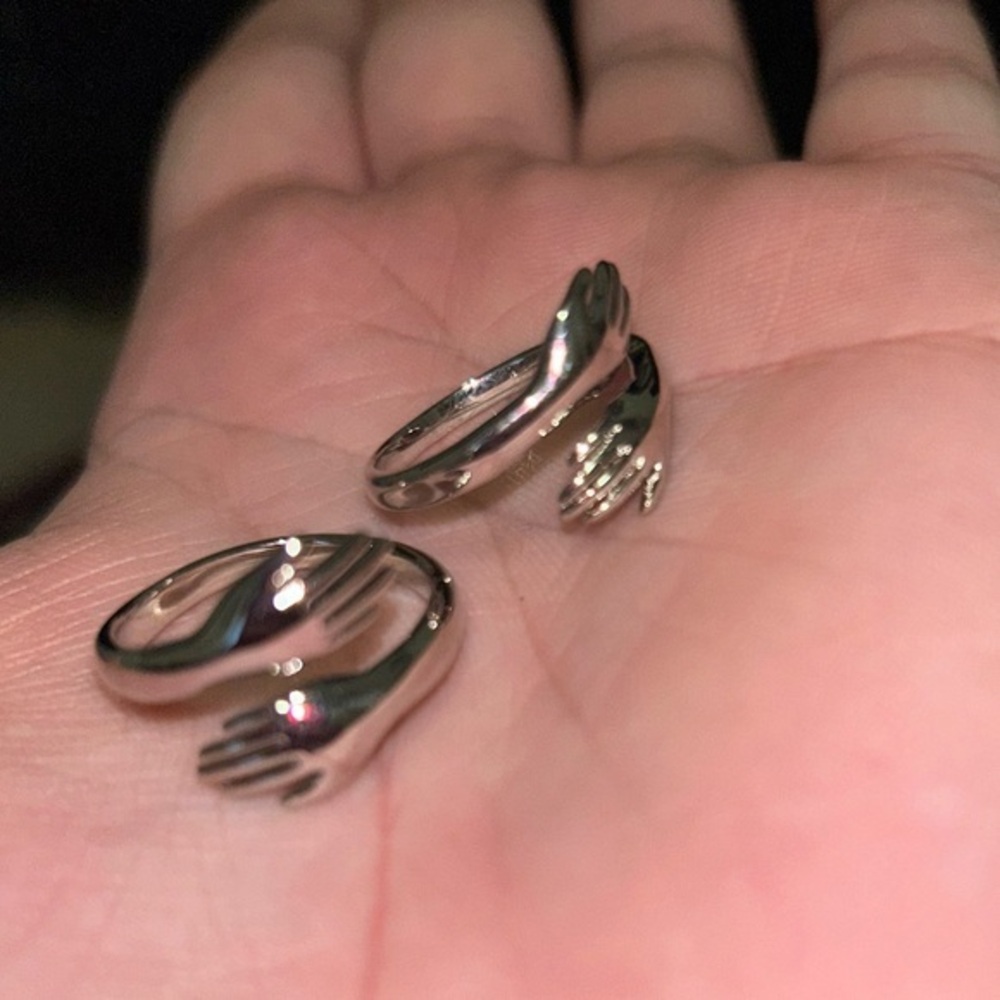 Large Bulk Bundle of 34 Hug Friendship Rings